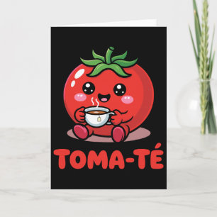 Pun Tomate Lustige Maestra Schule Spanischlehrer S Karte
