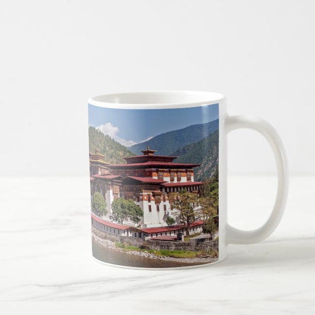 Punakha Dzong - Bhutan Kaffeetasse (Rechts)