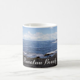 Punalu'u Black Sand Beach Hawaii Kaffeetasse