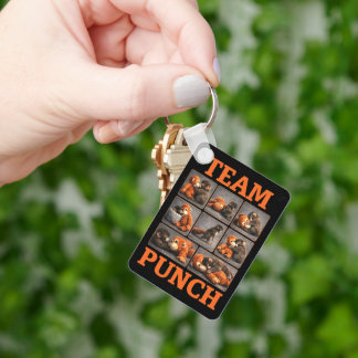 Punch Baby Monkey Schlüsselanhänger