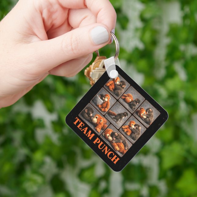 Punch Baby Monkey Schlüsselanhänger (Hand)