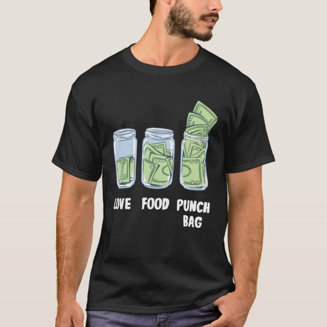 punch Bag Money Bank T-Shirt (Vorderseite)