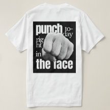 Punch Heute genau in der Face Grunge Motivierend