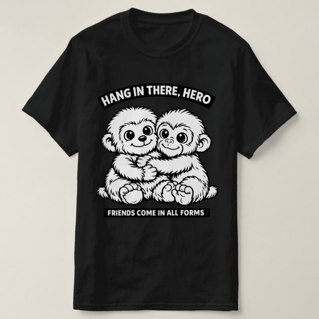 Punch-kun Monkey Design Classic T-Shirt (Design vorne)
