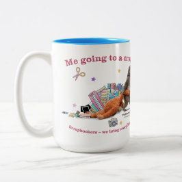 Punch the Monkey Two-Tone Coffee Mug 15oz Zweifarbige Tasse