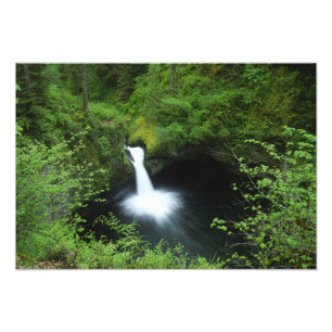 Punchbowl Falls on Eagle Creek, Columbia River Fotodruck