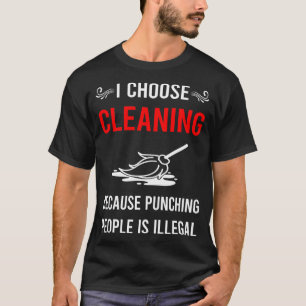 Punching-Reinigung T-Shirt