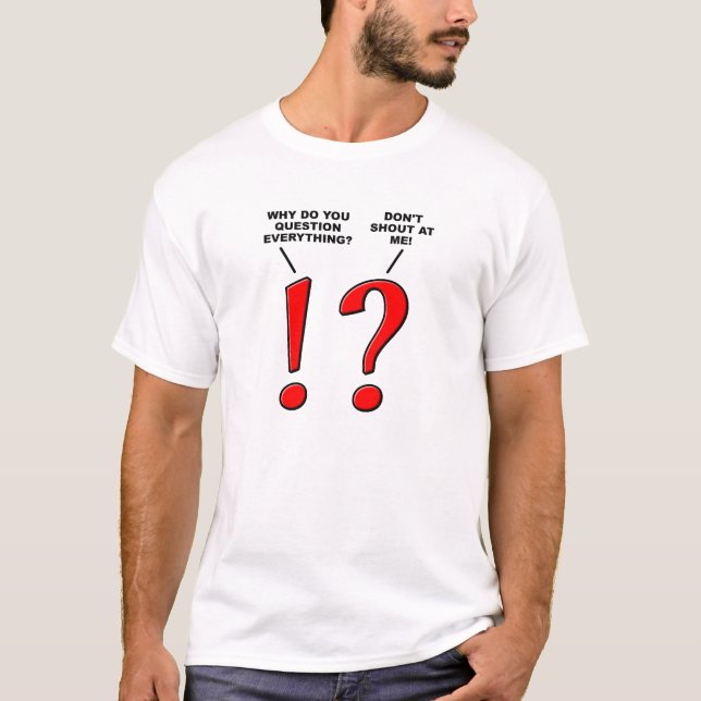 Punctuation Funny Tshirt (Vorderseite)