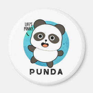 Punda Funny Animal Panda Pun Magnet