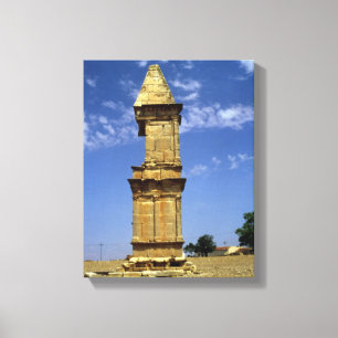 Punic Kriegs-Monument, 3.-. Jahrhundert BC Leinwanddruck