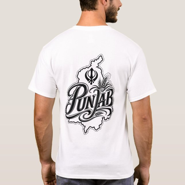 Punjab T-Shirt (Rückseite)