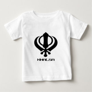 Punjabi Khanda SikhKhalsa Entwurfs-Waren Baby T-shirt