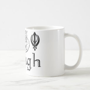 Punjabi Khanda SikhKhalsa Entwurfs-Waren Kaffeetasse