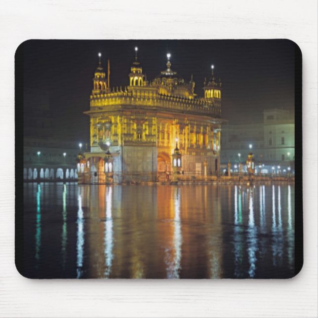 Punjabi Khanda SikhKhalsa Entwurfs-Waren Mousepad (Vorne)