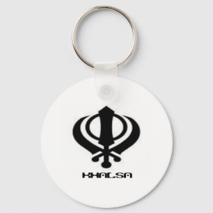 Punjabi Khanda SikhKhalsa Entwurfs-Waren Schlüsselanhänger
