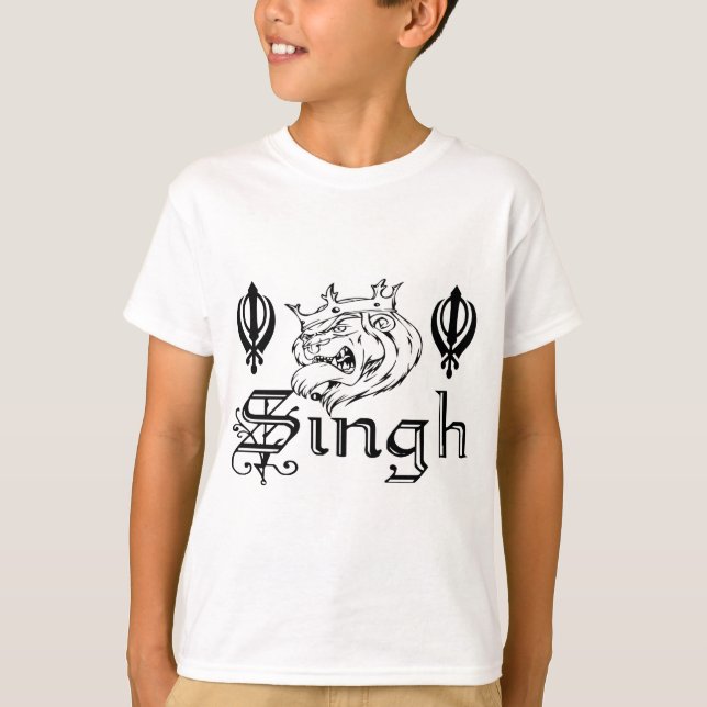 Punjabi Khanda SikhKhalsa Waren T-Shirt (Vorderseite)