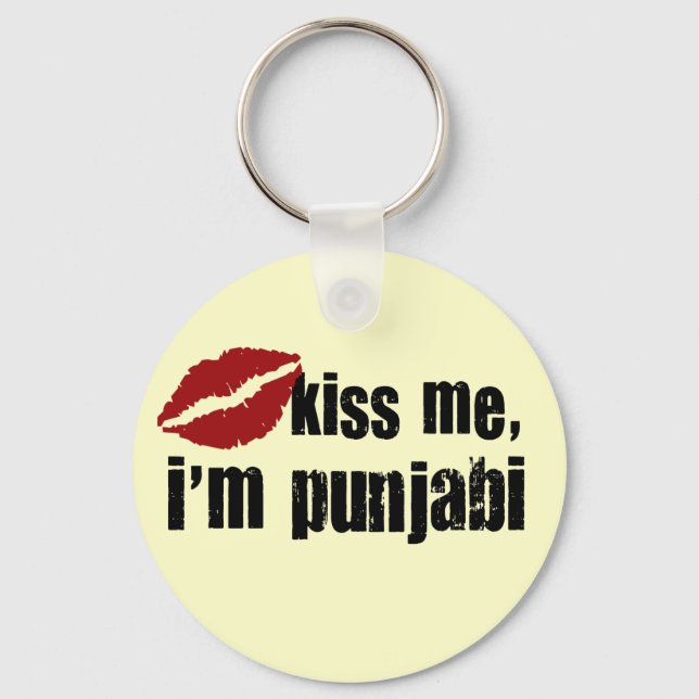 Punjabi Kiss Schlüsselanhänger (Vorderseite)