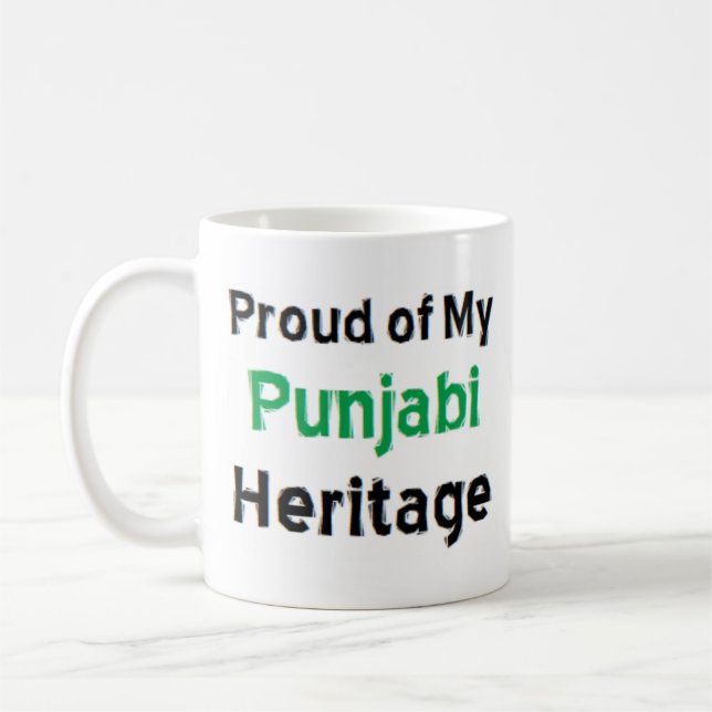punjabi Kulturkaffee-Tasse Kaffeetasse (Links)