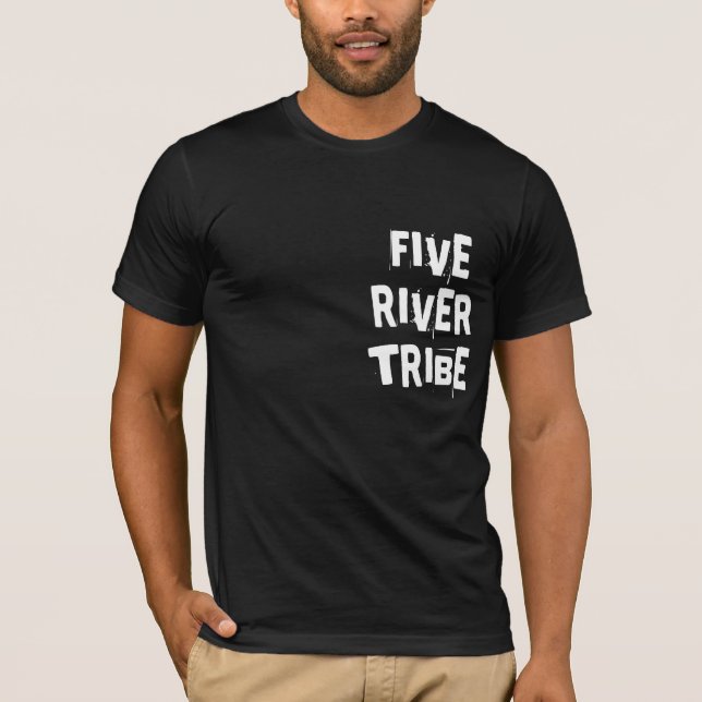 Punjabi Punjab Five River Tribe desi Indian T-Shirt (Vorderseite)