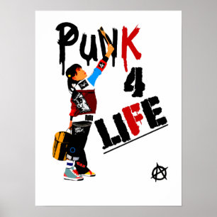 Punk 4 Life Poster