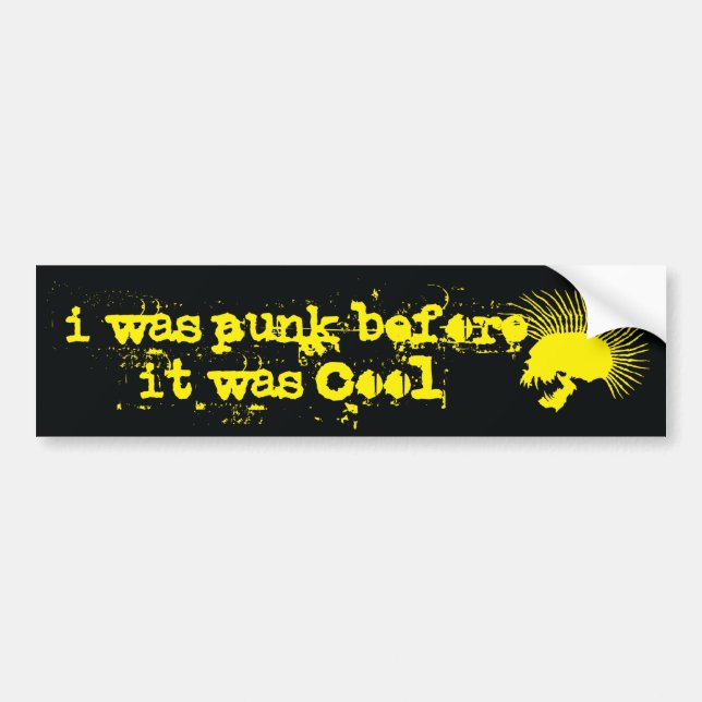 Punk-Autoaufkleber Autoaufkleber (Vorne)