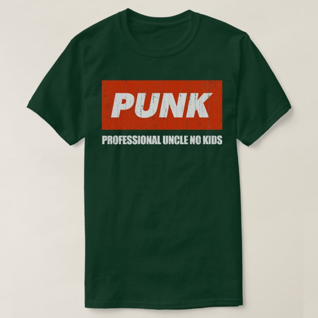 Punk Beruflich Onkel Nr. Kinder 2 T-Shirt (Design vorne)