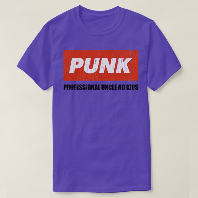 Punk Beruflich Onkel Nr. Kinder 4 T-Shirt (Design vorne)