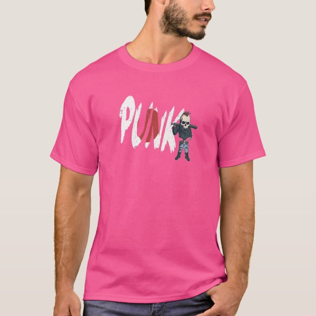 Punk bis ich Japan Flag Japanisch Edition Die T-Shirt (Vorderseite)