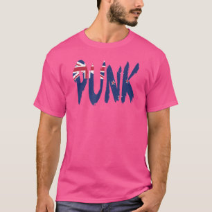 Punk bis ich Neuseeländische Flagge Kiwi Edition D T-Shirt