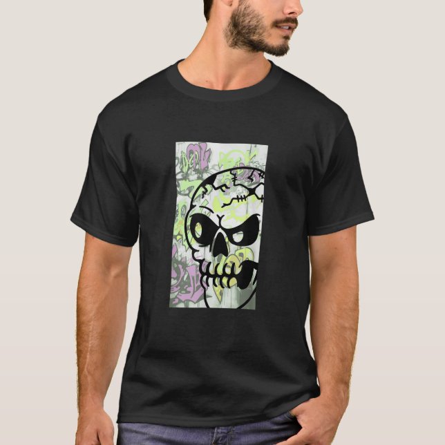 Punk-Cartoon T-Shirt (Vorderseite)