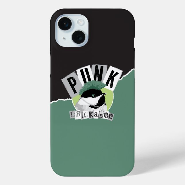 Punk Chickadee Case-Mate iPhone Hülle (Rückseite)
