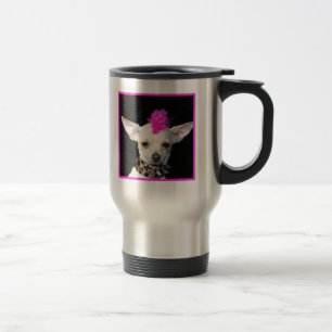 Punk-Chihuahua-Tasse Reisebecher