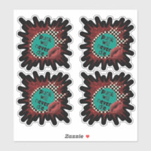 Punk Die niemals Aufkleber