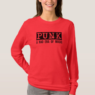 Punk: Ein krasses Zeitalter der Musik / des schwar T-Shirt