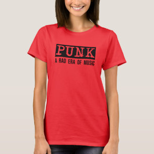 Punk: Ein krasses Zeitalter der Musik / des schwar T-Shirt