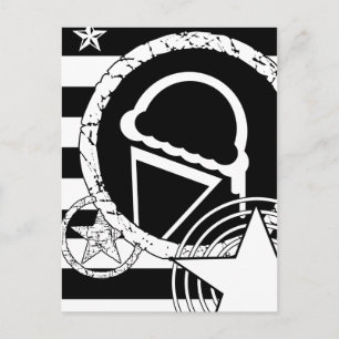 Punk-Eis-Dripz Postkarte