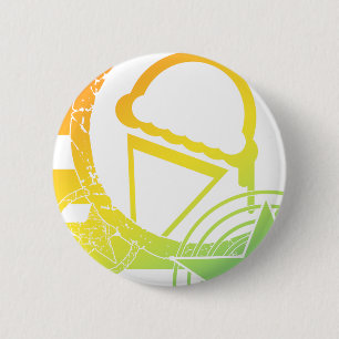 Punk-Eis-Tropfen Button