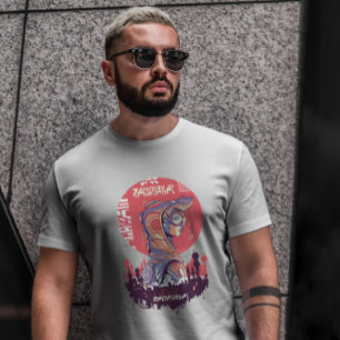 Punk Girl Sci Fi Cyber Urban T-Shirt