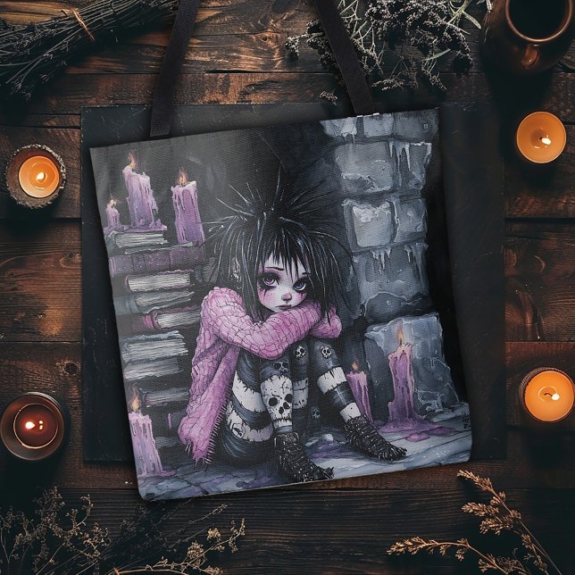 Punk Gothic Girl Tasche (Von Creator hochgeladen)