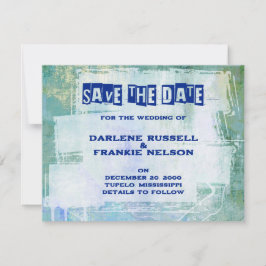 Punk Graffiti Rock und Roll Wedding Save The Date