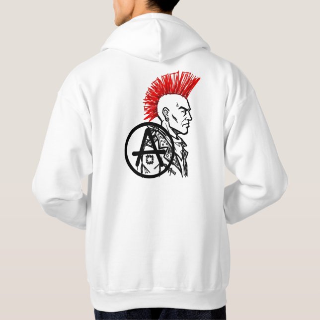 Punk-Haltung Hoodie (Rückseite)