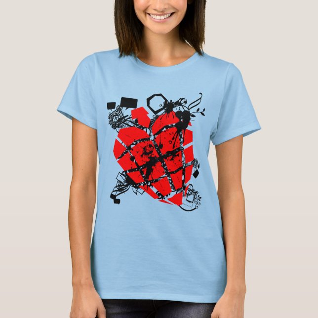 Punk Heart T-Shirt (Vorderseite)