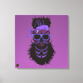 Punk Hipster G-Skulls Pirat Leinwanddruck