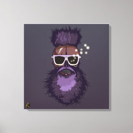 Punk-Hipster G-Skulls-Schädel Leinwanddruck