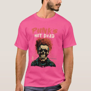 Punk ist keine tote Skull Punk Rock Musik - Alte P T-Shirt