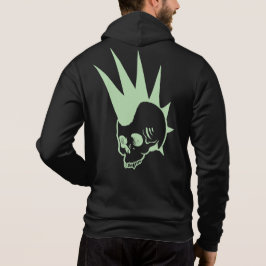 Punk-Jawless-Schädel Hoodie