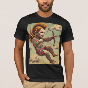 Punk Liebe – Tätowierte Cupid T-Shirt
