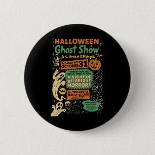 Punk lustiger Horror Grusel Halloween Geister Show Button