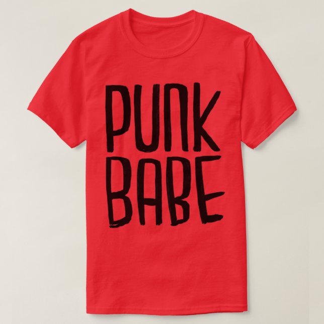 Punk-Mädchen T-Shirt (Design vorne)