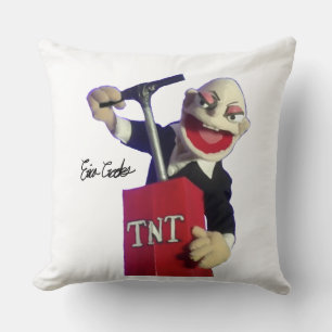 Punk-Marionette mit TNT-Auslöser Kissen